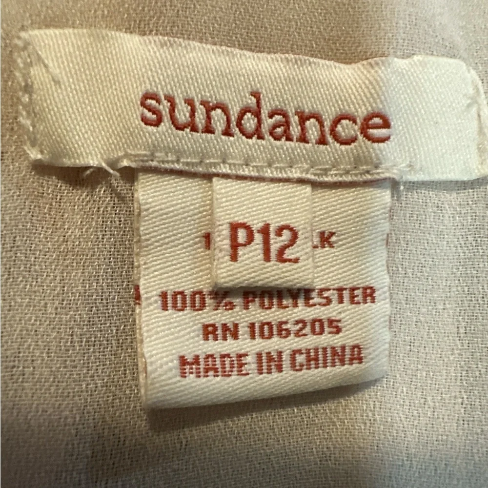Sundance Floral Midi Dress in Cream and Pink 100% Silk